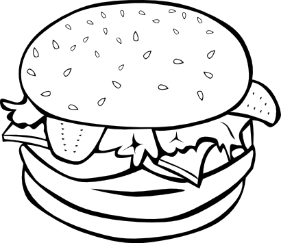 Icône aliment hamburger à télécharger gratuitement